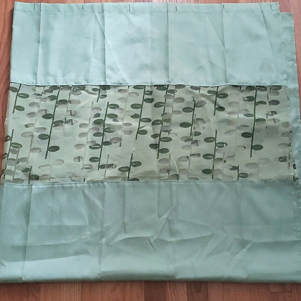 Mint Shower Curtain